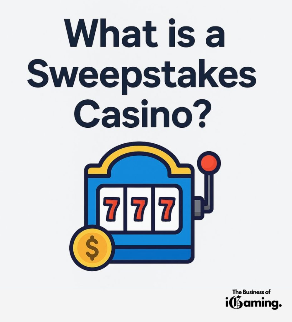 What is a sweepstakes casino visual