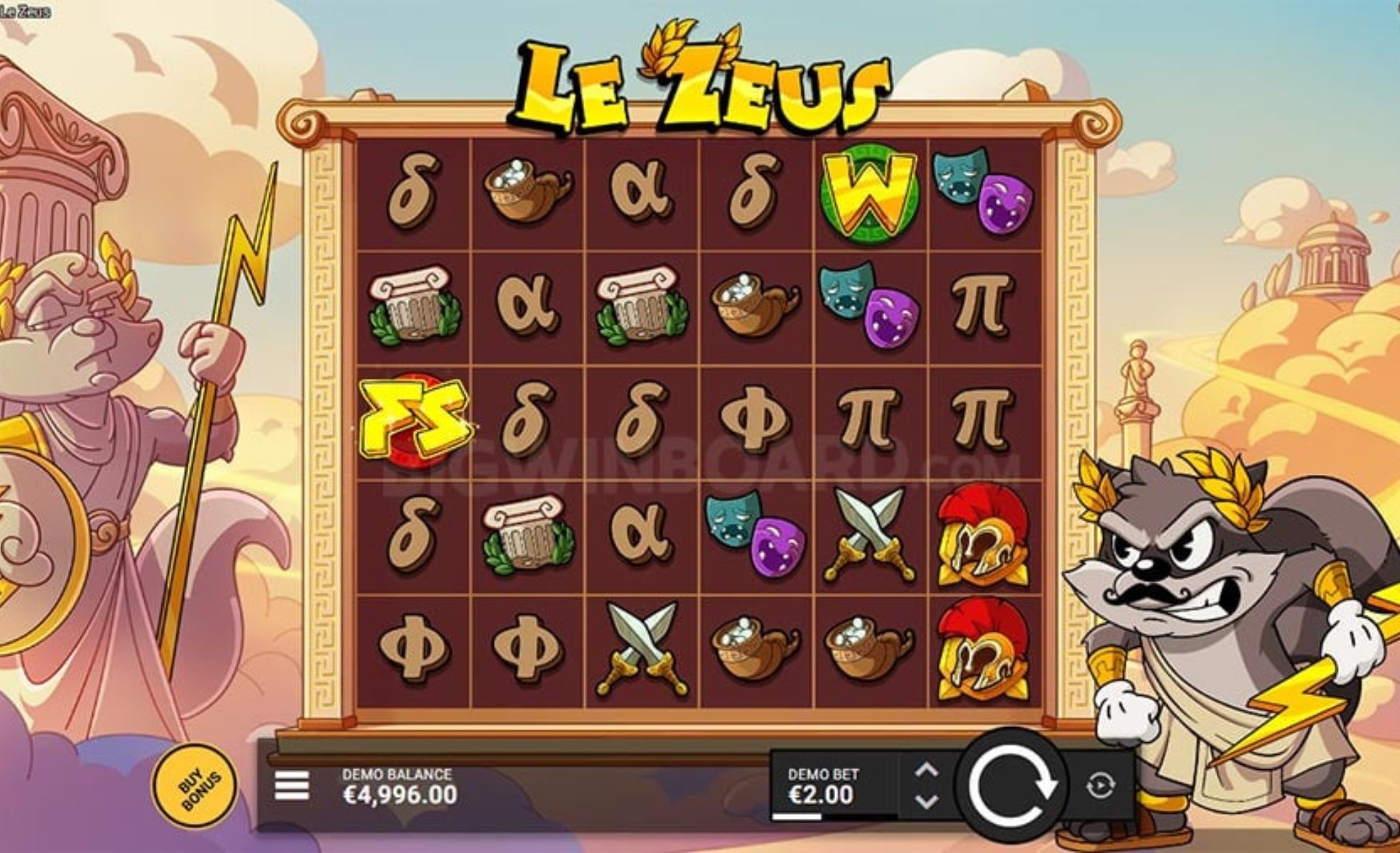 Le Zeus Hacksaw Gaming slot review