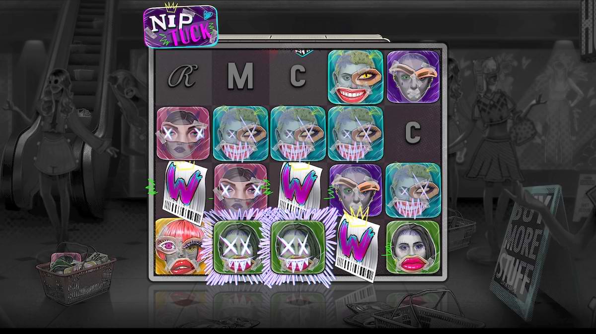 Nip Tuck base game big win