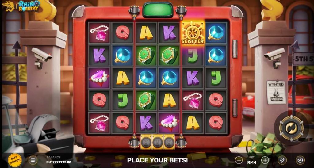 Rhino Robbery slot Croco Gaming