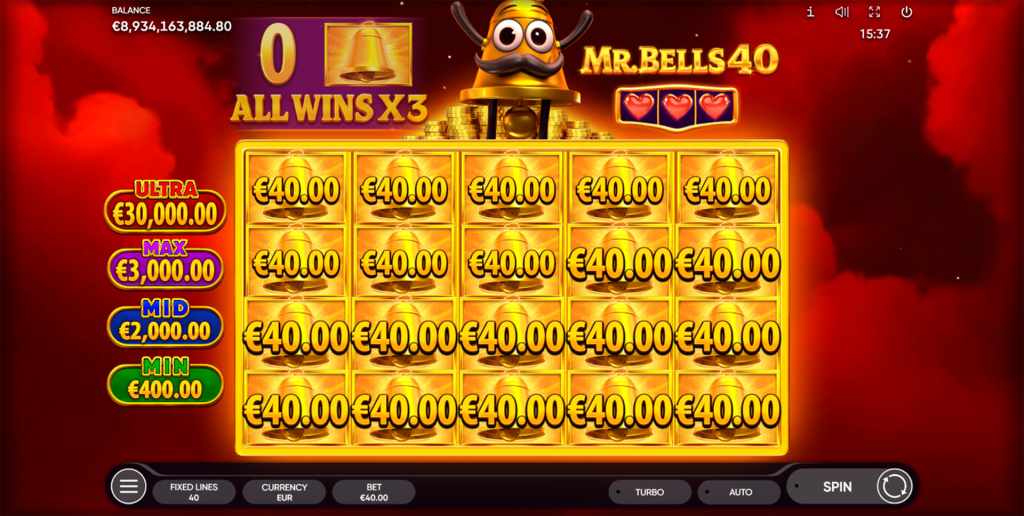 Mr Bells 40 Endorphina