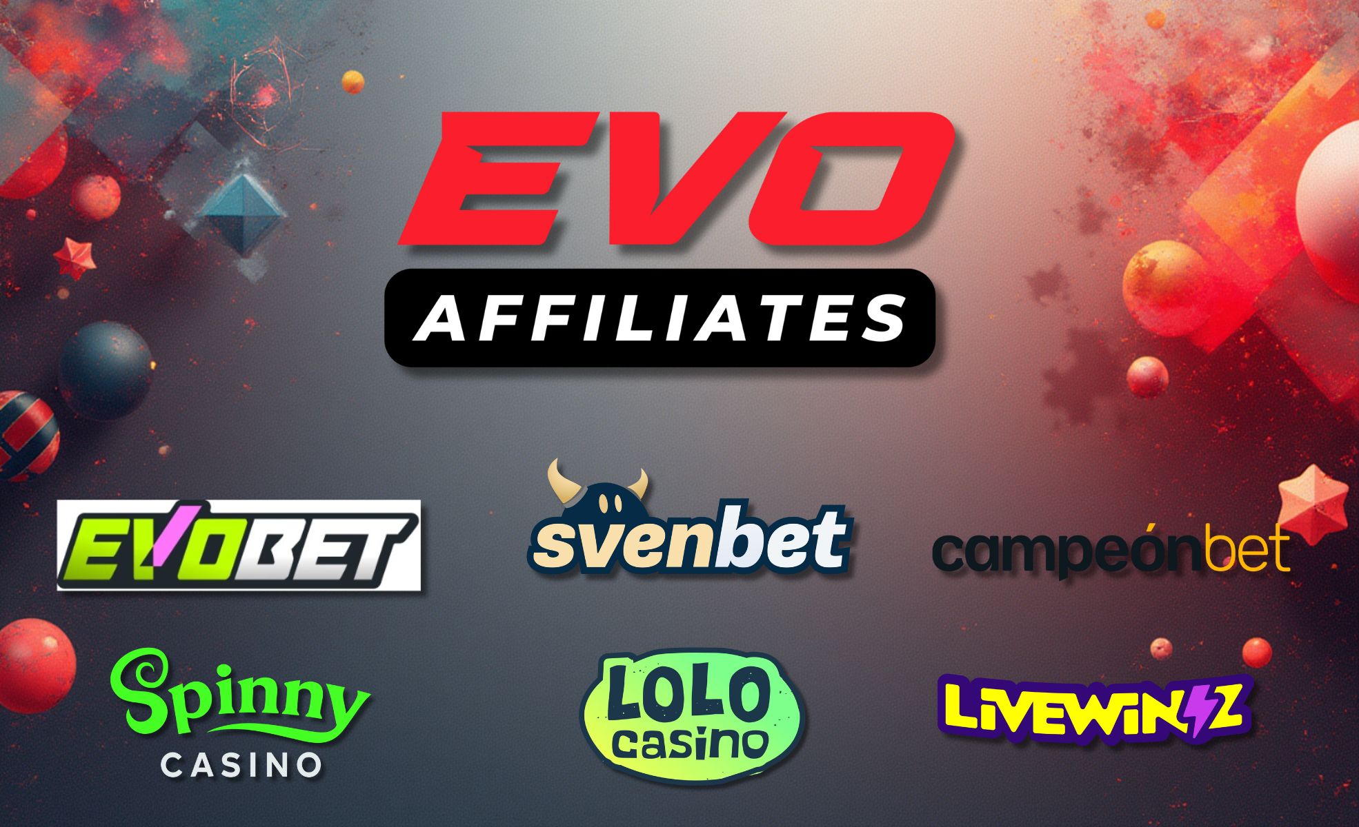 EVO Affiliates Launches With a Portfolio of Crypto-Forward Casino Brands evo affiliates brands