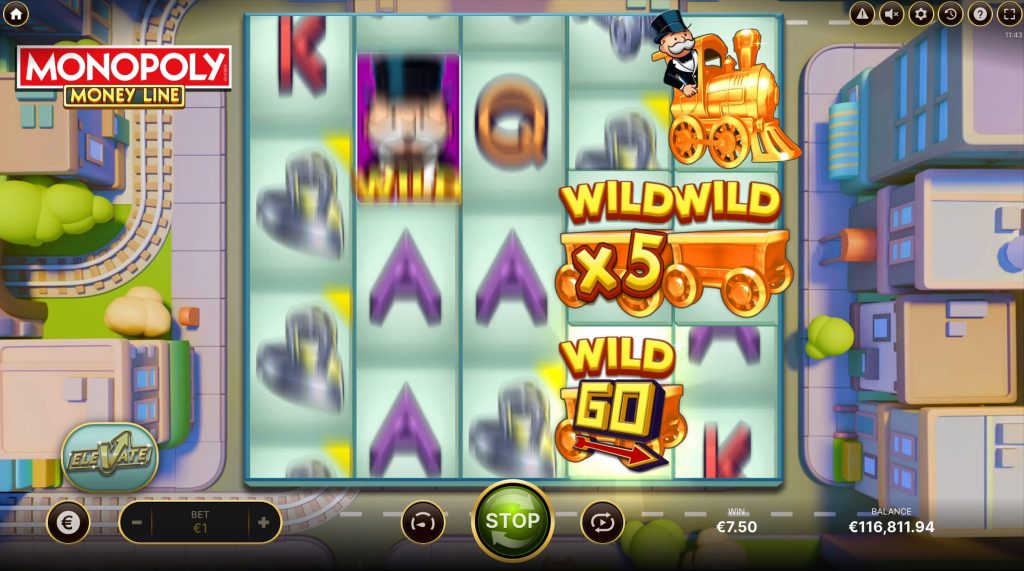 Monopoly Money Line Wilds