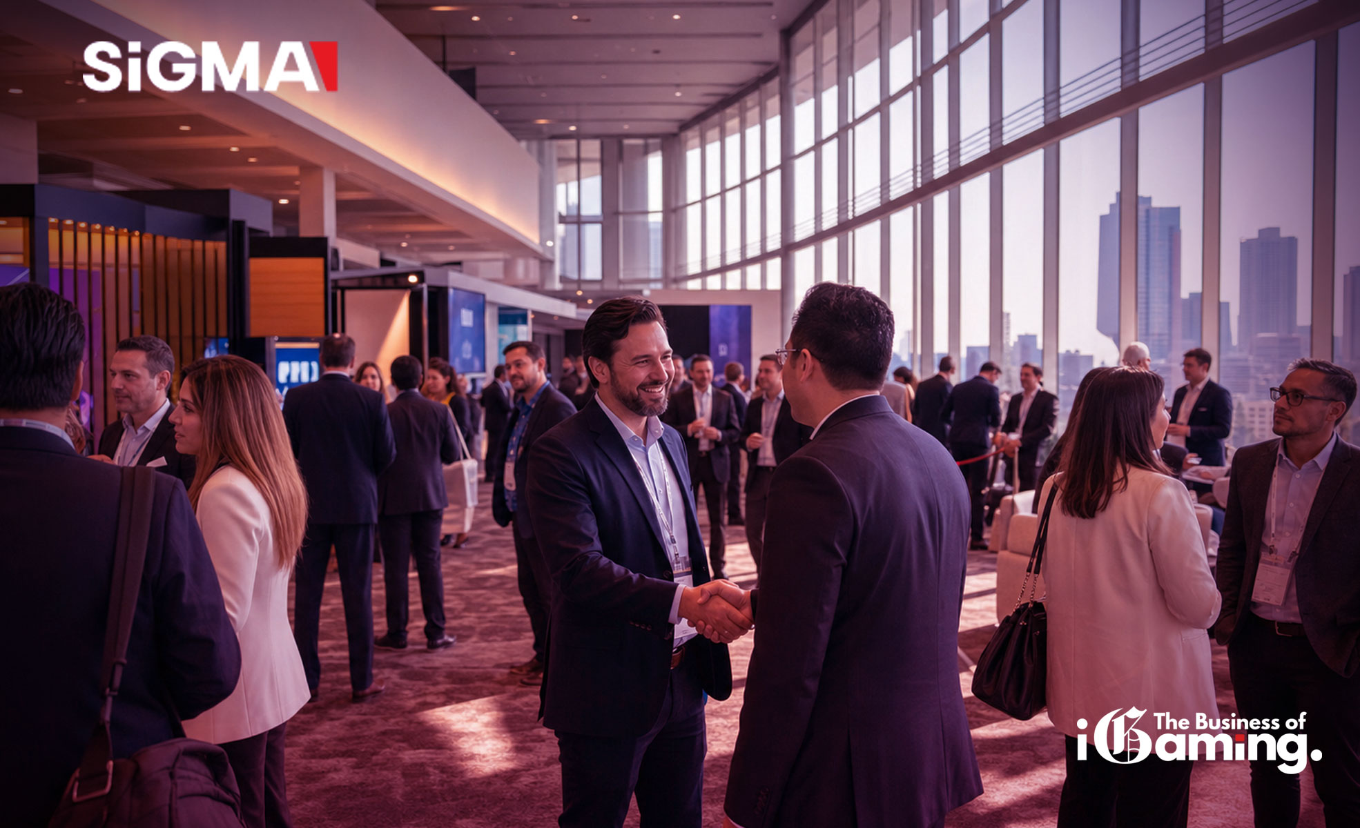 SiGMA North America 2026: Worth the Trip? Delegates networking at the SiGMA North America 2026 summit expo floor in Mexico City